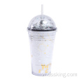 Double Plastic Cup Creative Planet Water Water Cup